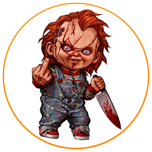 Halloween Tortenaufleger 1 Chucky