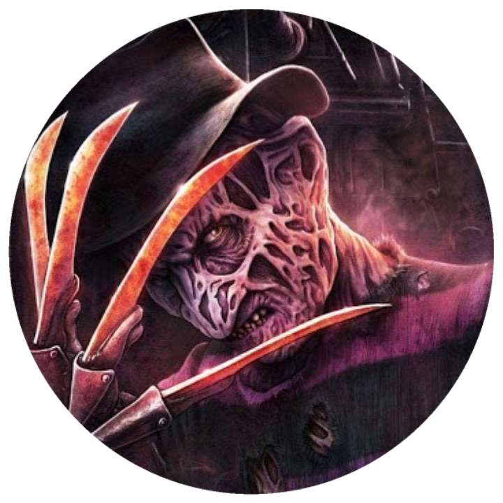 Halloween Tortenaufleger Freddy Krüger Nightmare on Elm Street