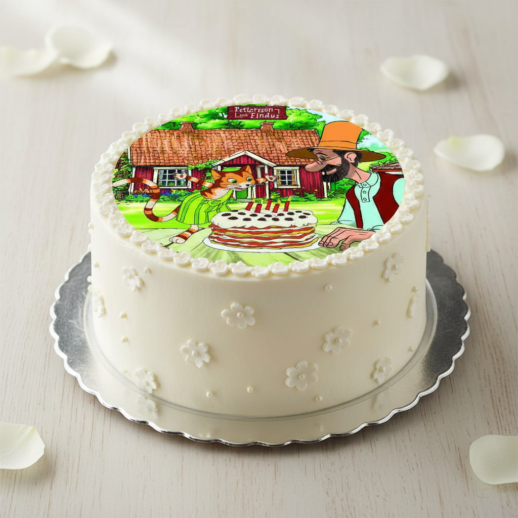 Petterson und Findus Tortenaufleger