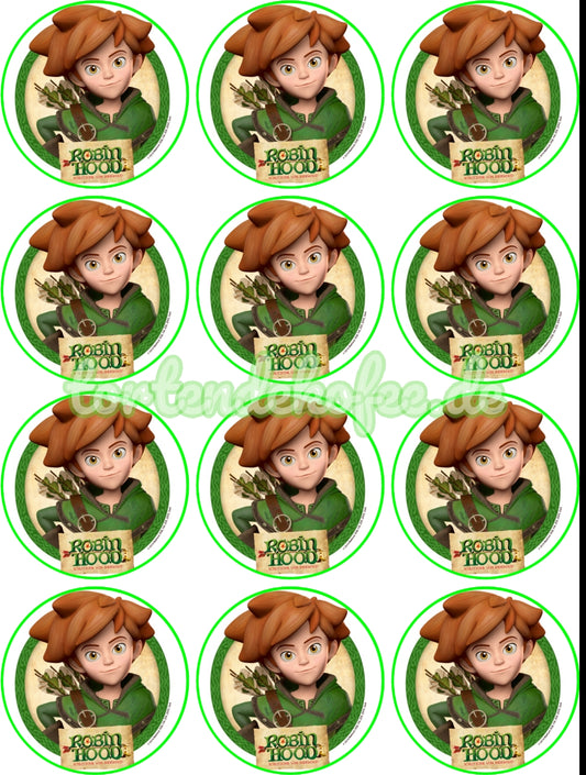 Robin Hood Schlitzohr Muffinaufleger