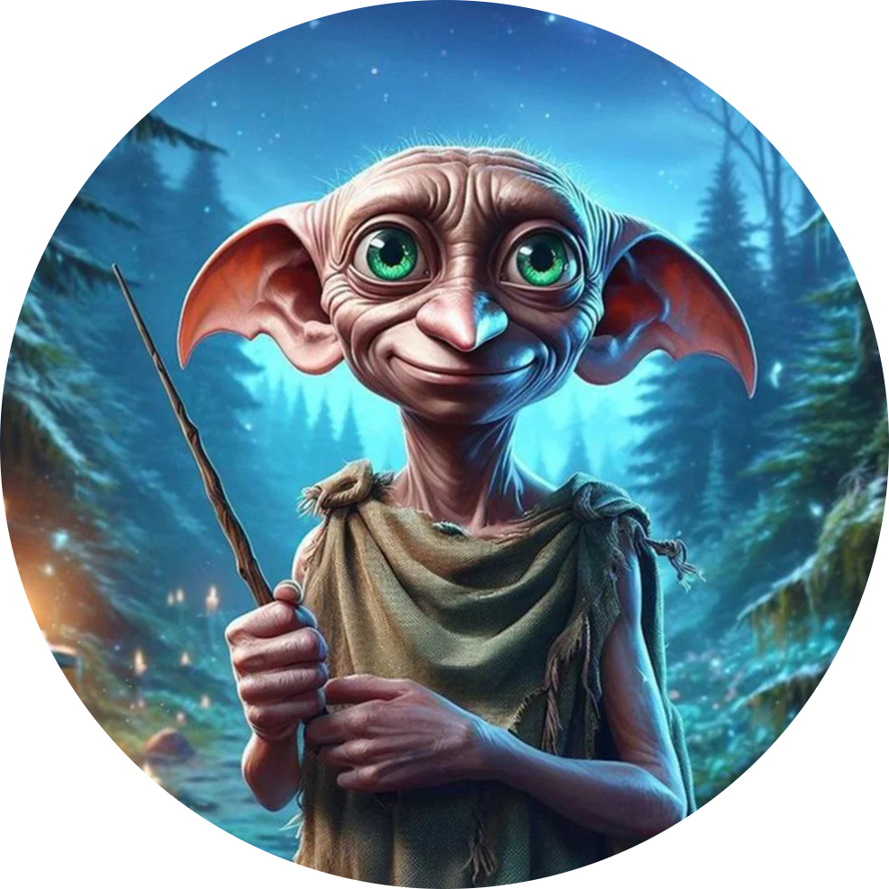 Harry Potter Dobby der Hauself Tortenaufleger Tortenaufleger