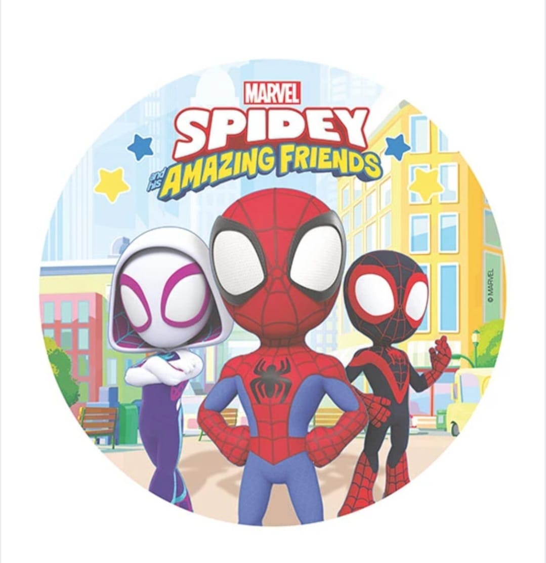 Spidey Amazing Friends Tortenaufleger