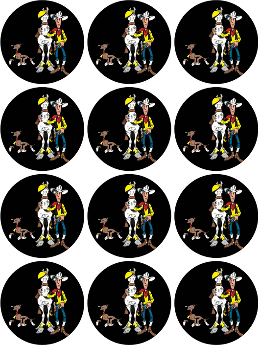 Lucky Luke Muffinaufleger