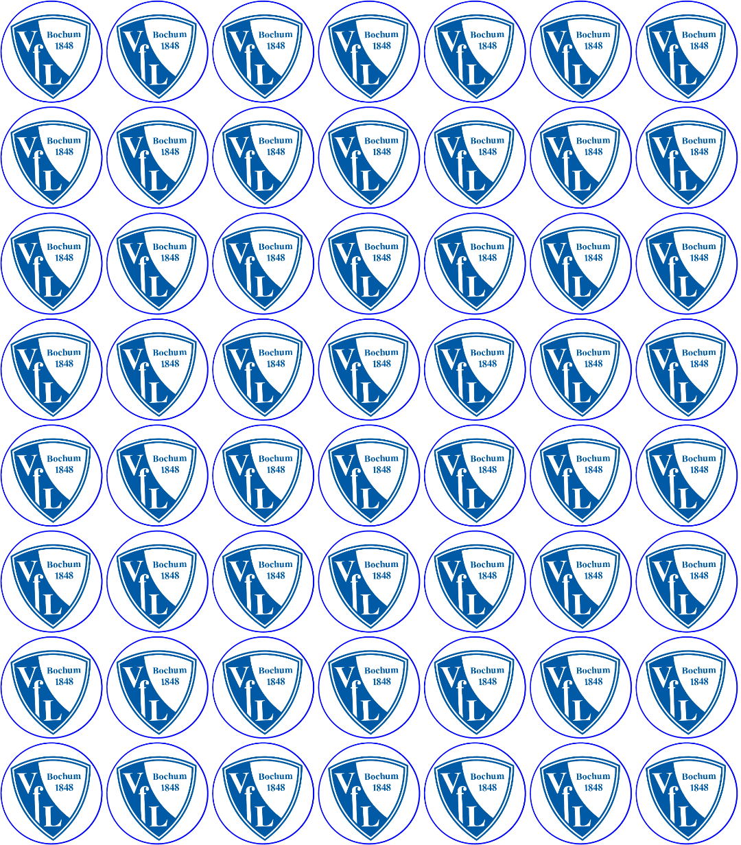 VfL Bochum Plätzchen Aufleger