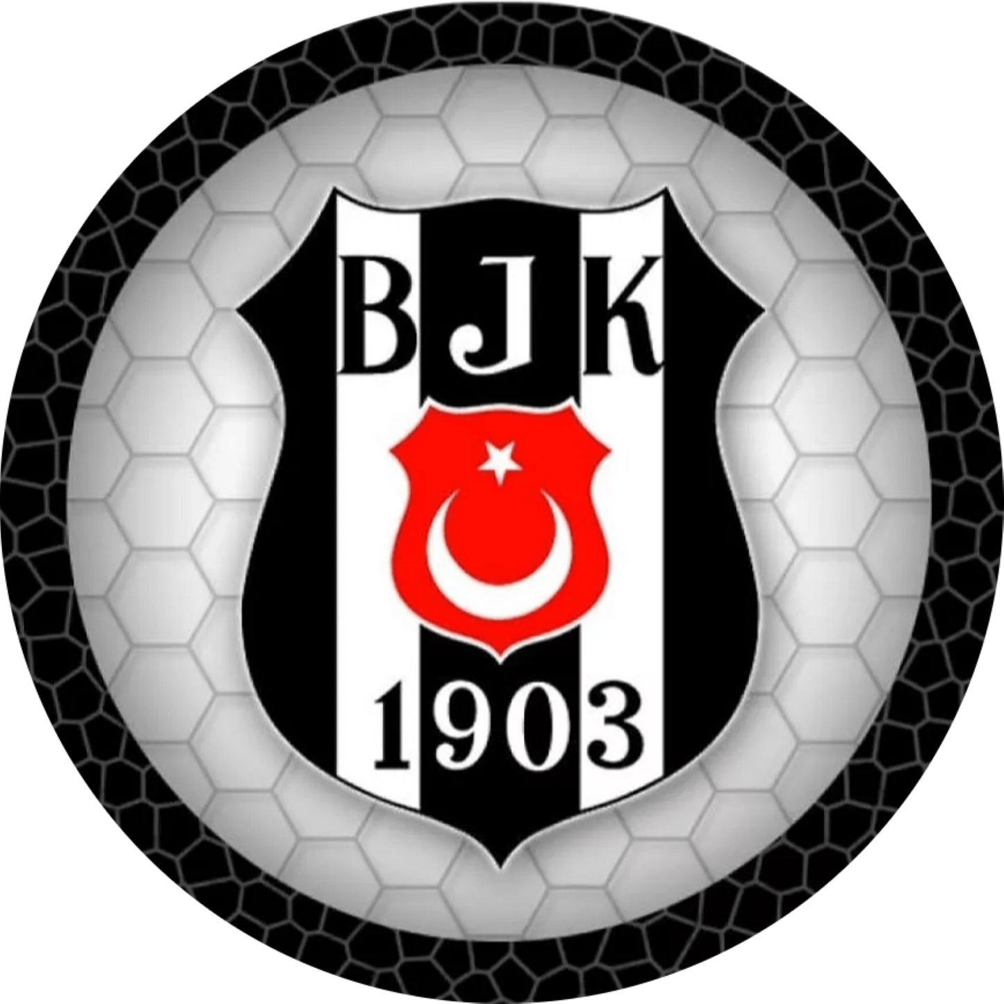 Besiktas Istanbul Tortenaufleger Motiv 1