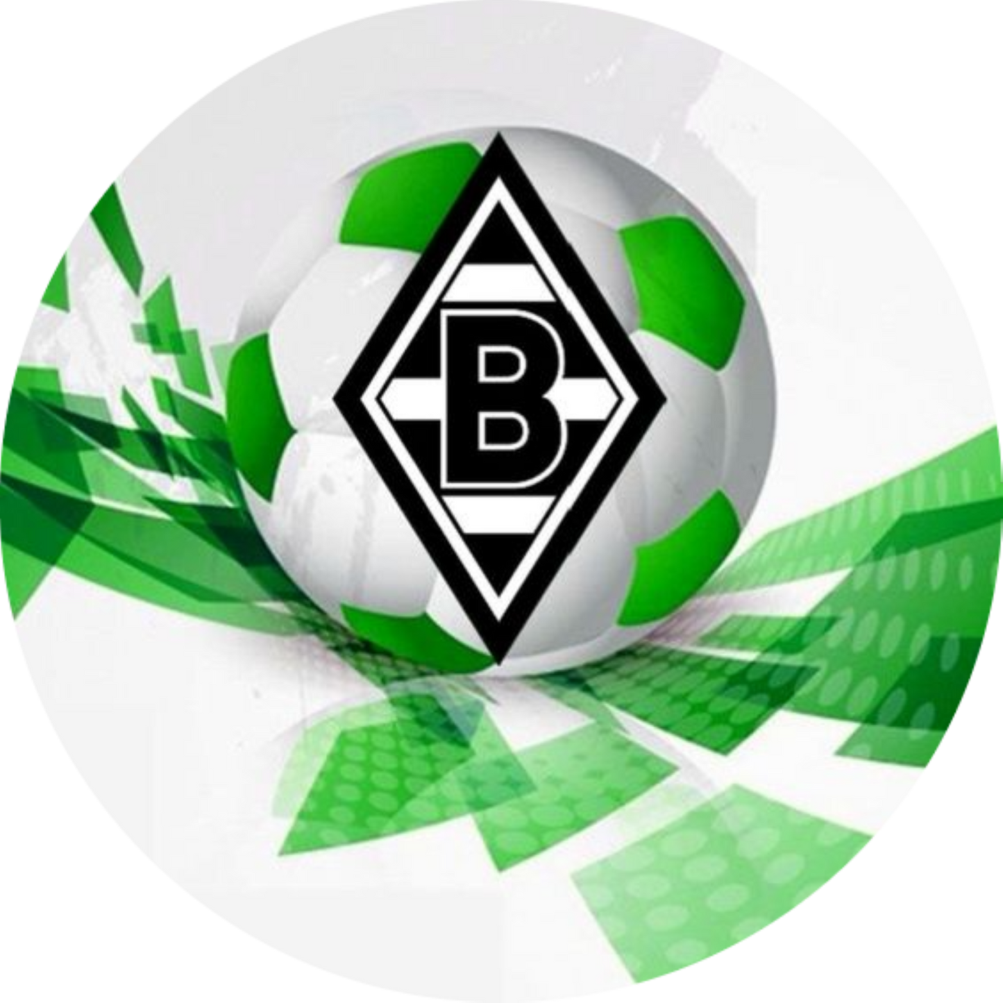 Borussia Mönchengladbach Tortenaufleger