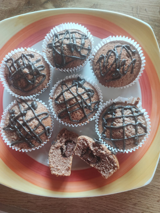 Nutella-Muffins