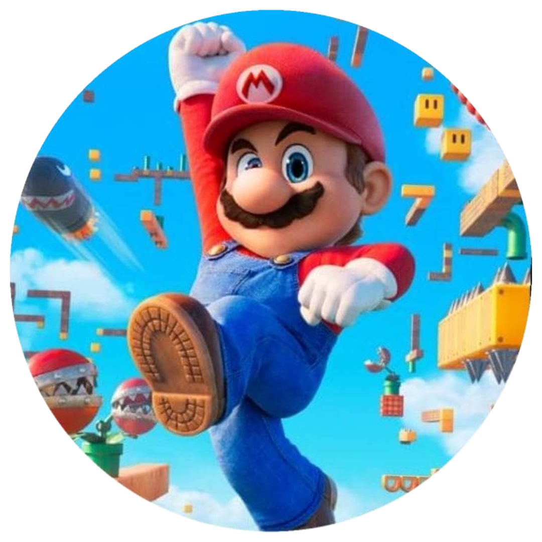 Super Mario Tortenaufleger