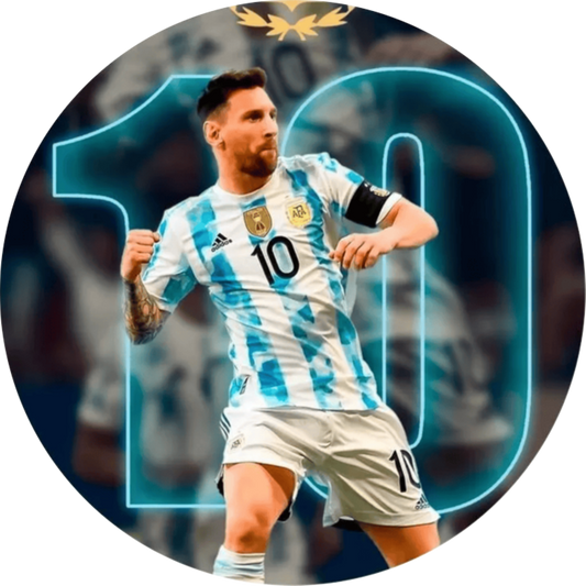 Lionel Messi Tortenaufleger