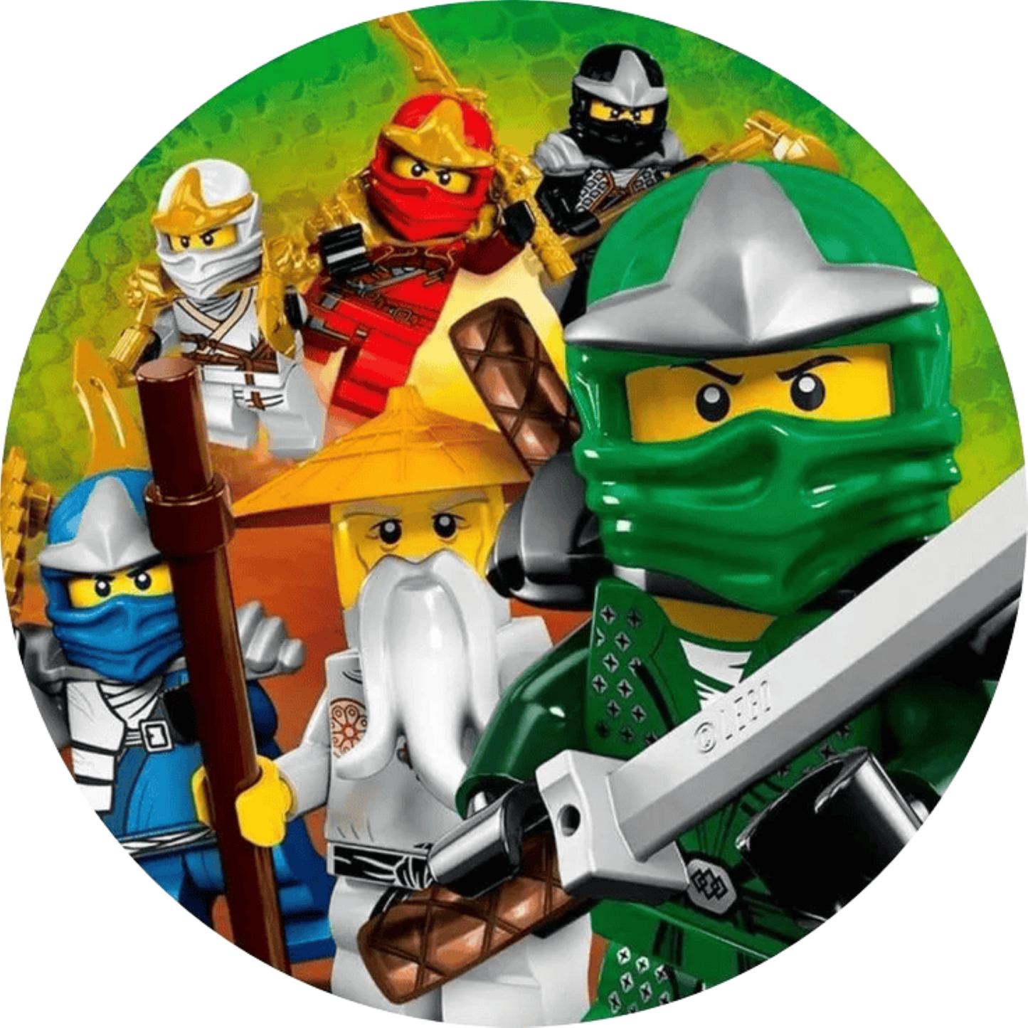 Ninjago 2 Tortenaufleger