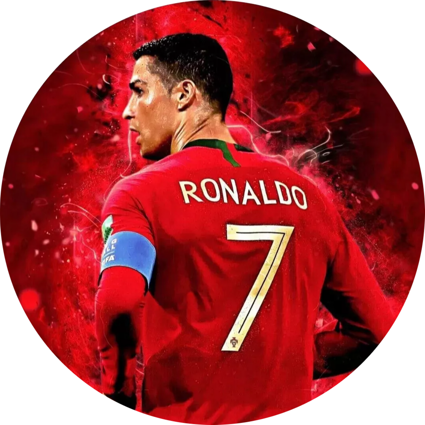 Christiano Ronaldo CR7 Tortenaufleger