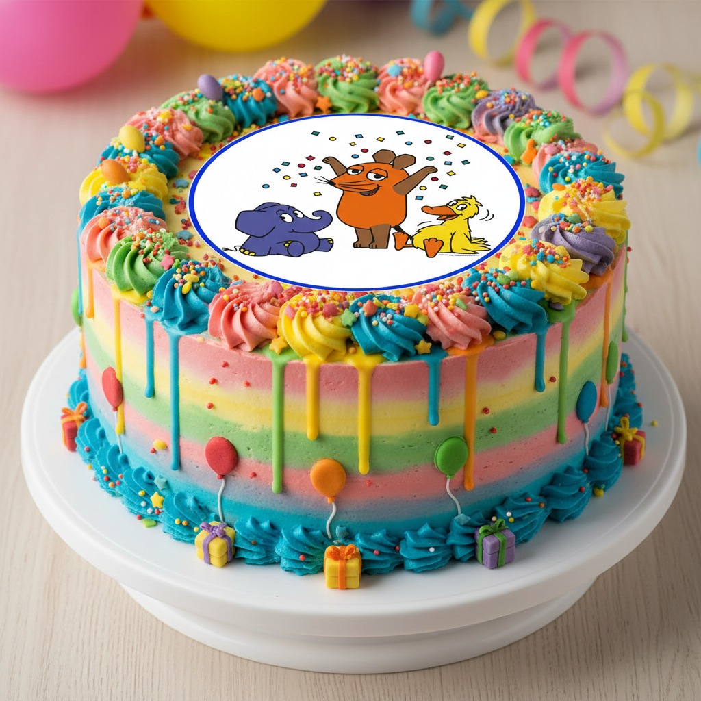 Sendung mit der Maus Tortenaufleger