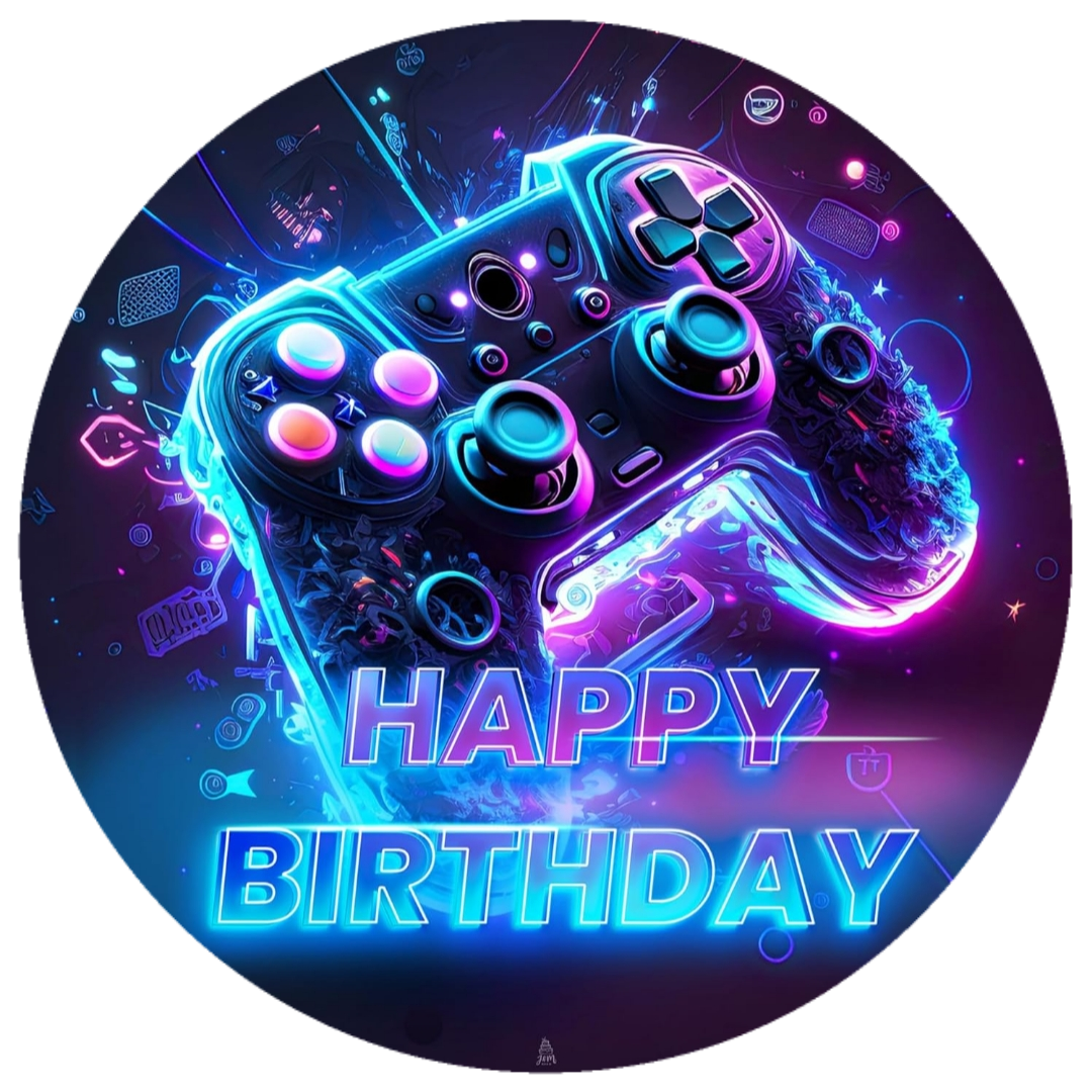 Gamer Tortenaufleger