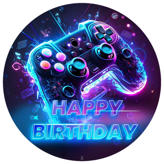 Gamer Tortenaufleger