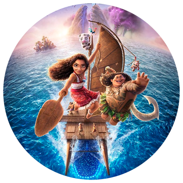 Vaiana 2 Tortenaufleger