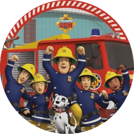 Feuerwehrmann Sam Motiv 1 Tortenaufleger