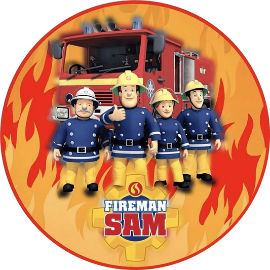 Feuerwehrmann Sam Motiv 2 Tortenaufleger