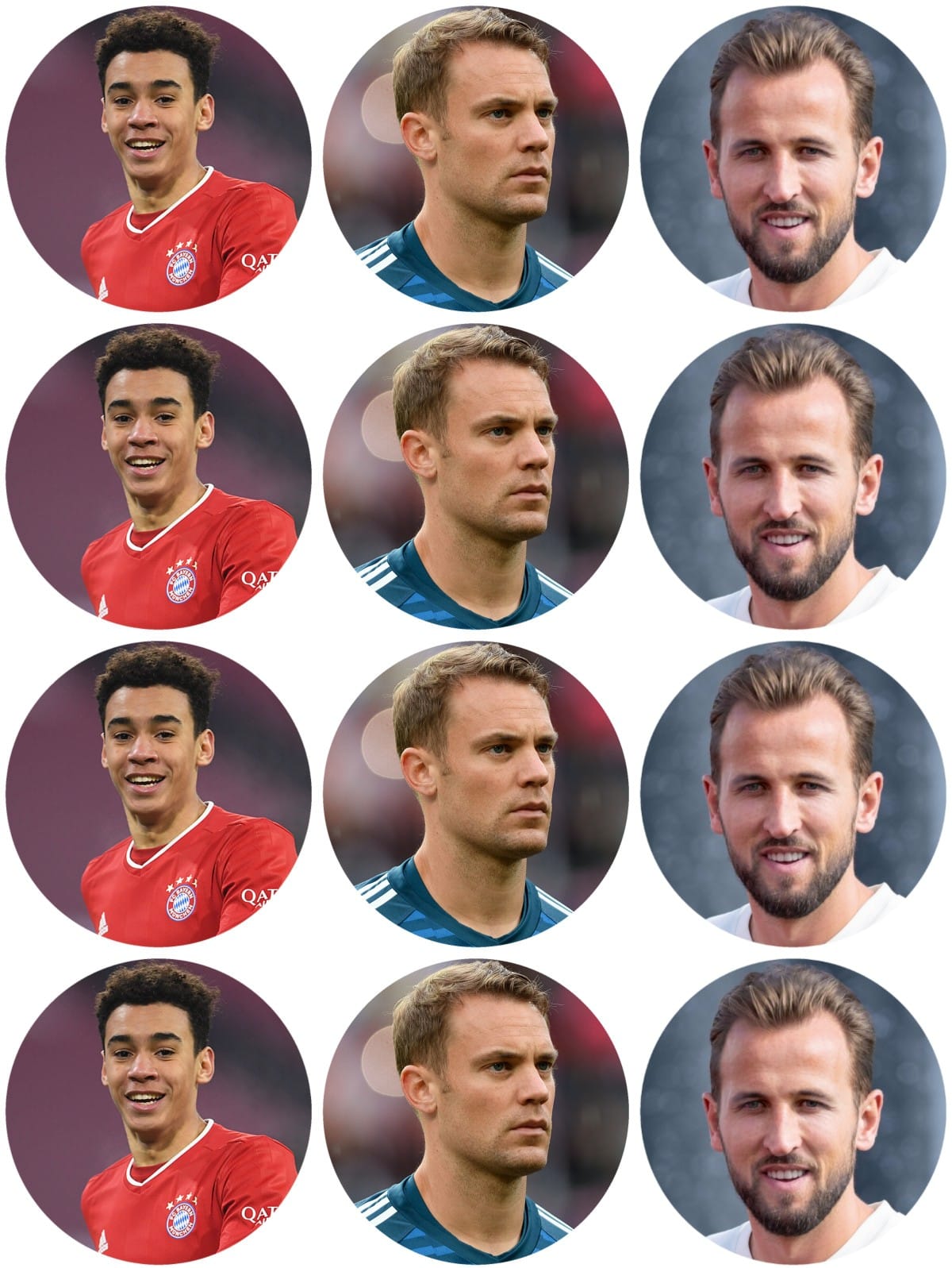 FC Bayern München Spieler Muffinaufleger