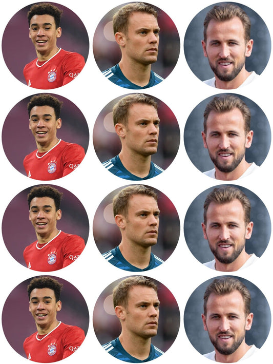 FC Bayern München Spieler Muffinaufleger