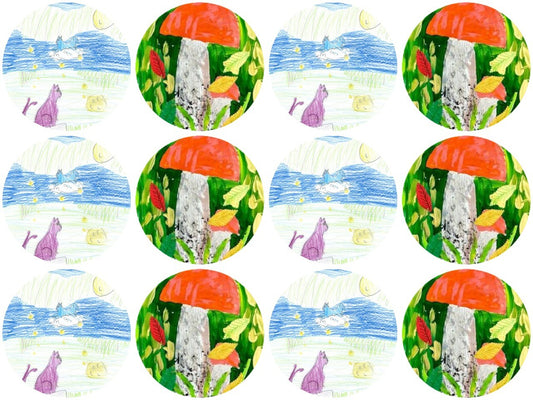 Kreiere deine eigenen Torten & Muffinaufleger Set