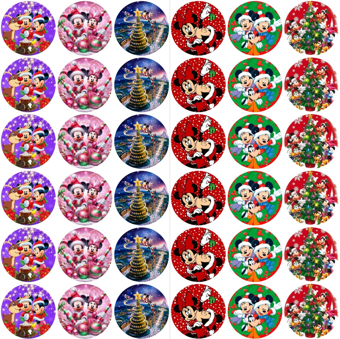 Micky Maus Weihnachtsplätzchen Aufleger