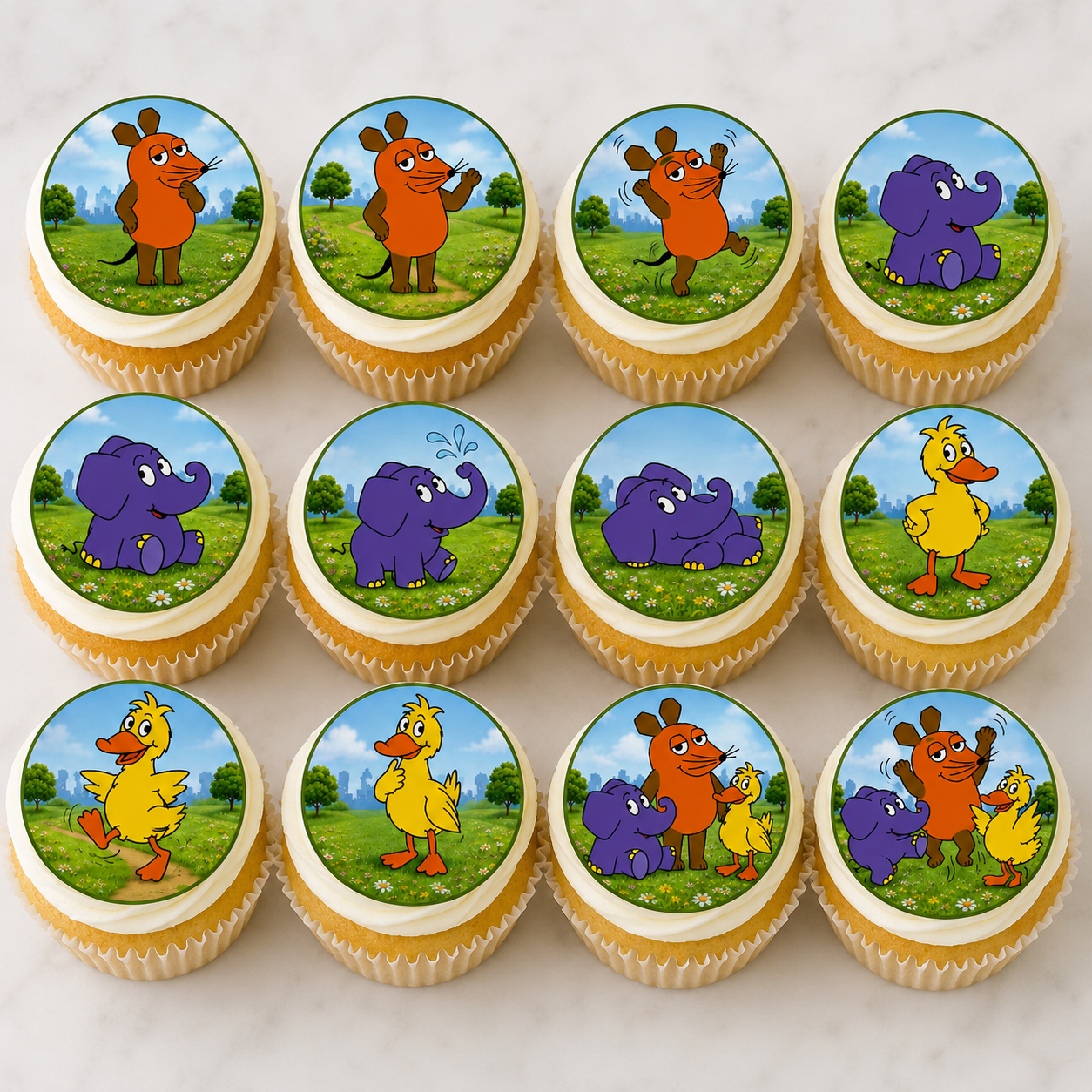 Sendung mit der Maus Muffinaufleger