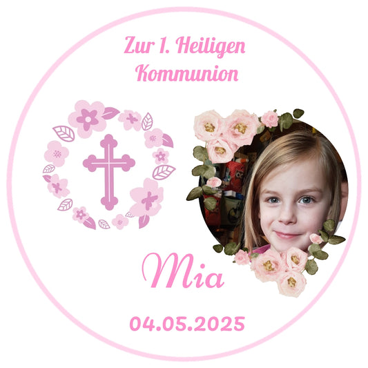 Kommunion Tortenauflage