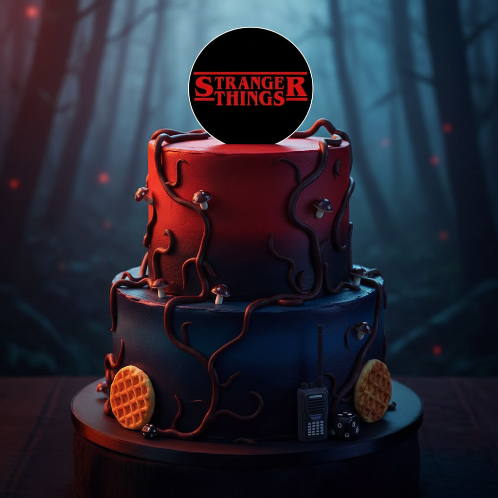 Stranger Things Tortenaufleger