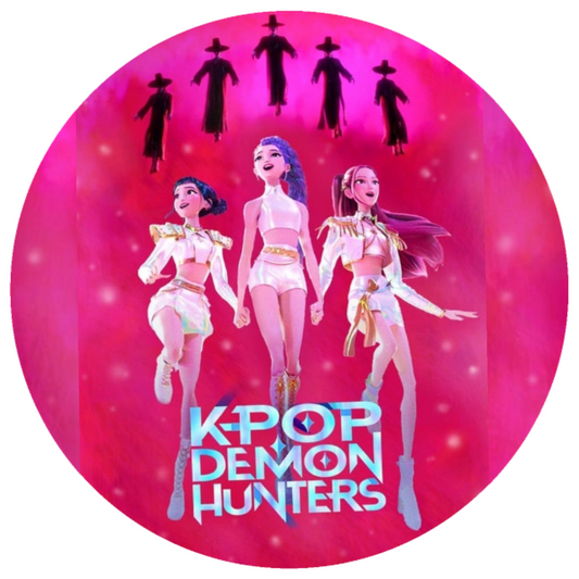 K-Pop Demon Hunters Tortenaufleger