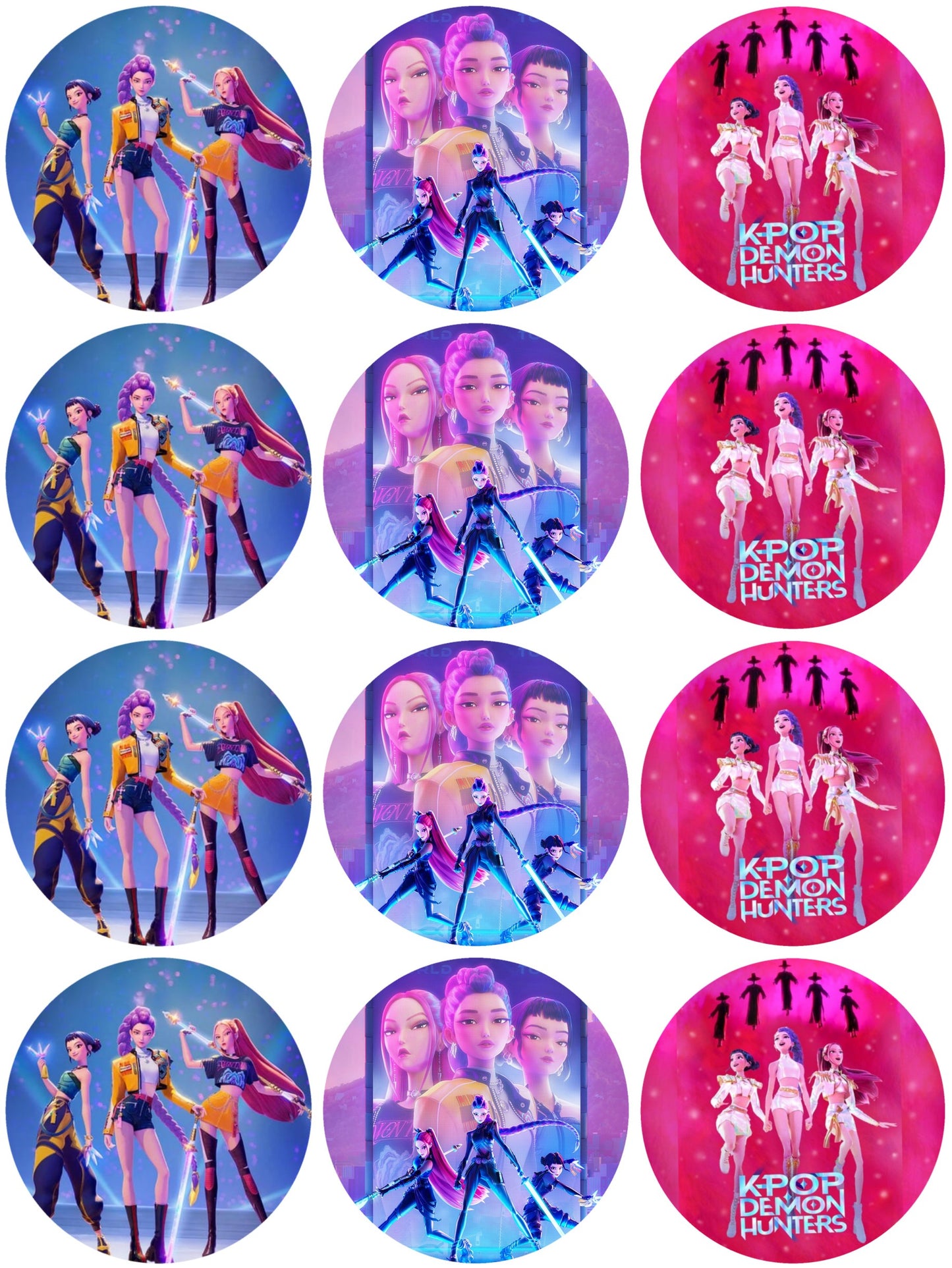 K - Pop Demon Hunters Muffinaufleger