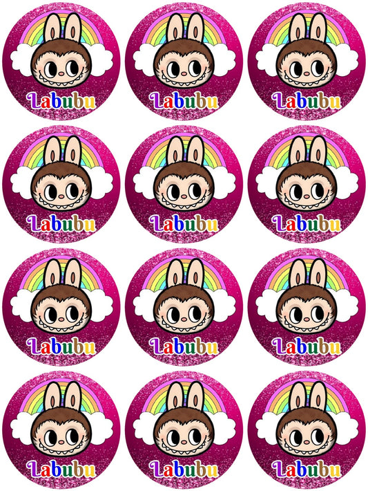 Labubu Muffinaufleger