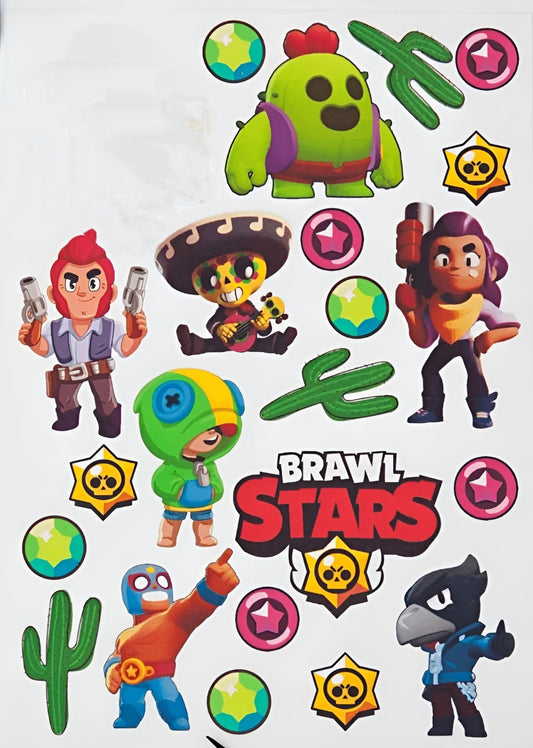 Brawl Stars Tortendeko komplett Set