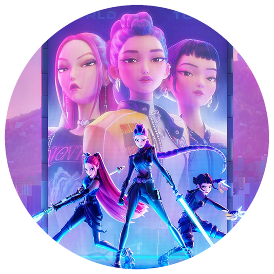 K - Pop Demon Hunters Tortenaufleger