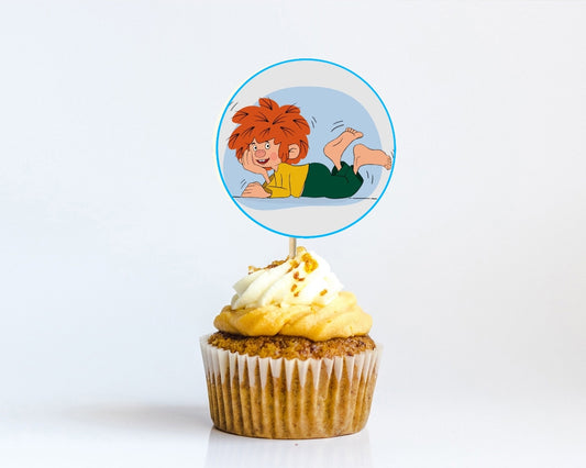 Pumuckl Muffineinstecker aus Fondant (Handgemacht)