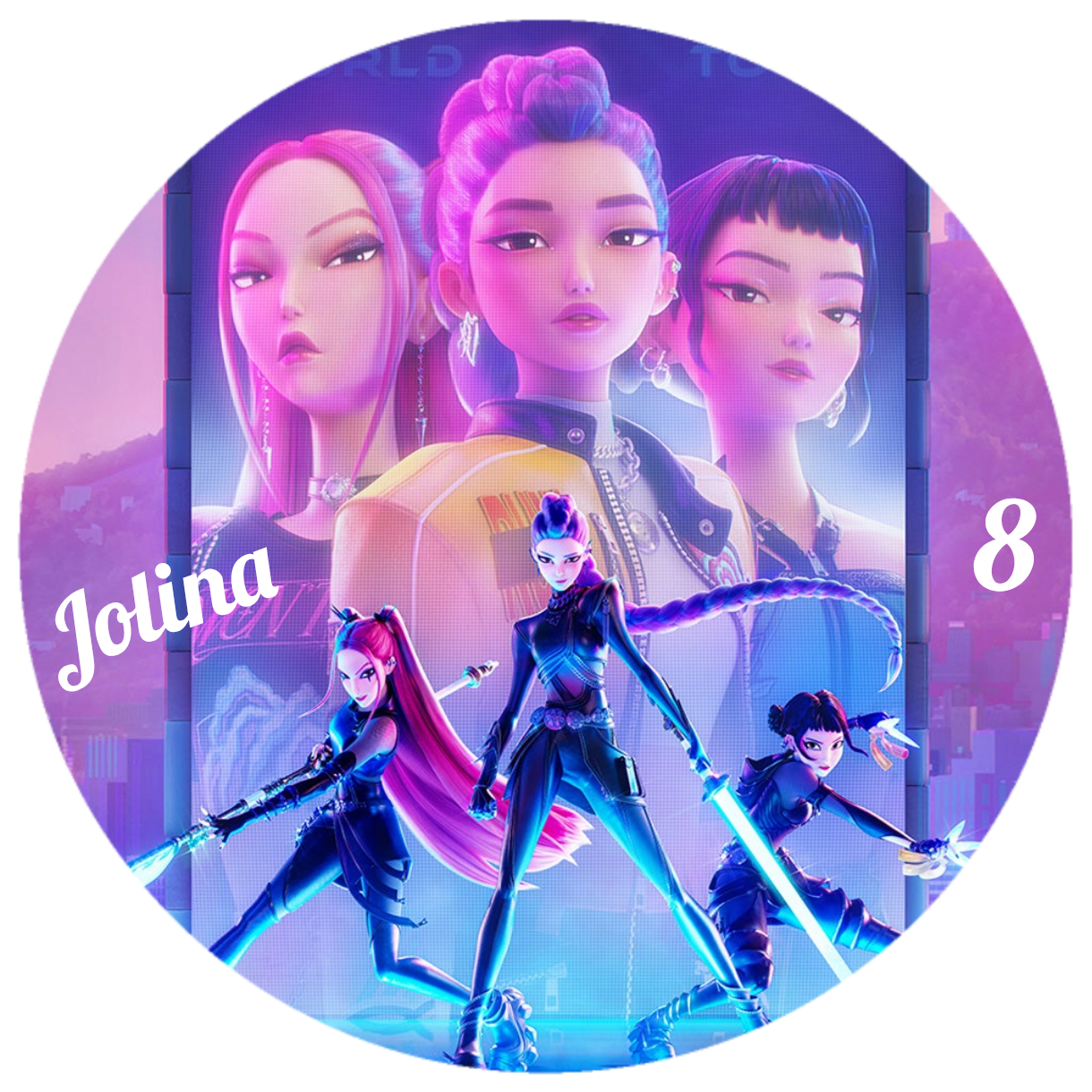 K - Pop Demon Hunters Tortenaufleger