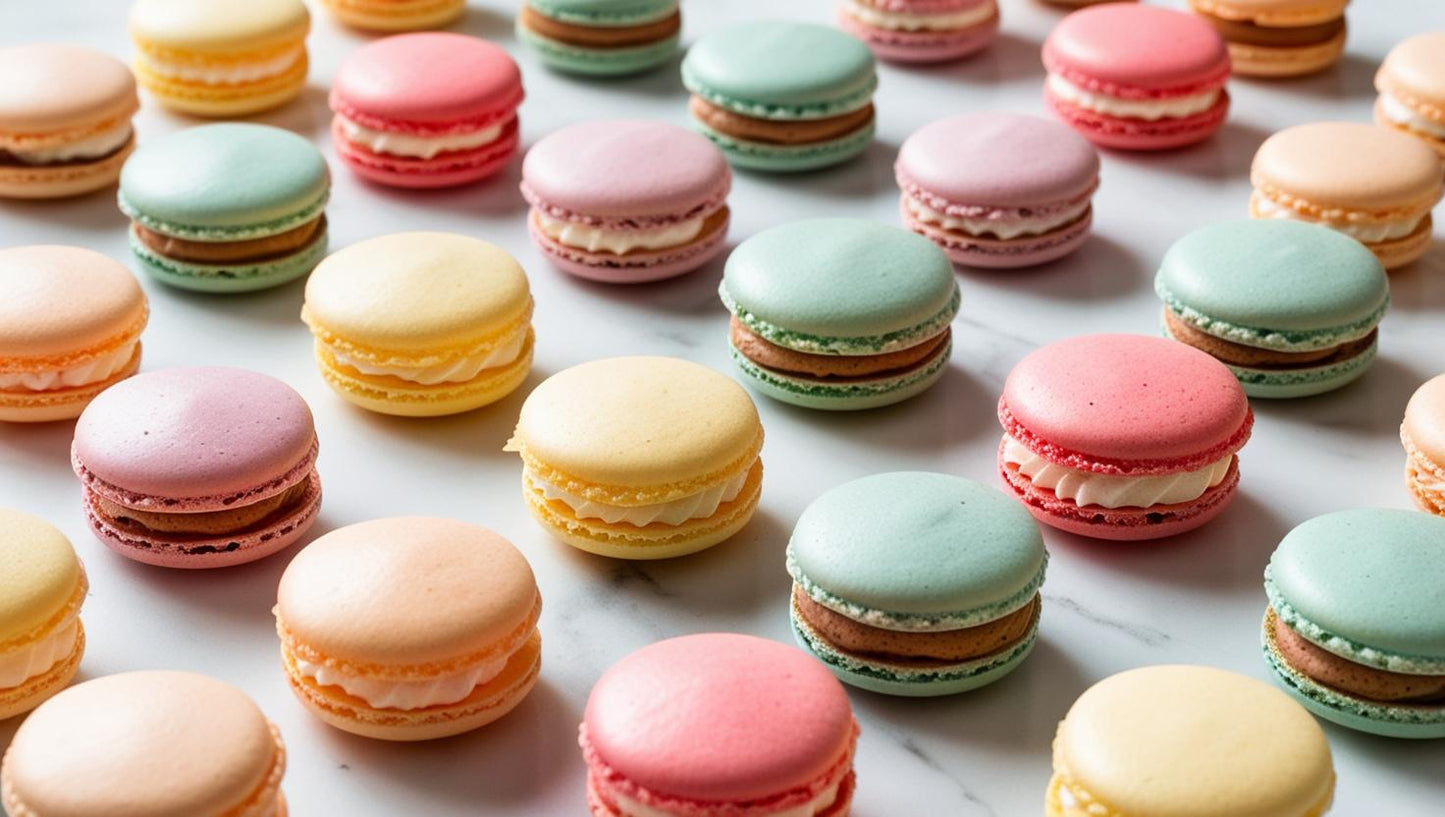 Macarons frisch und Hand gemacht ( 6 Stück)