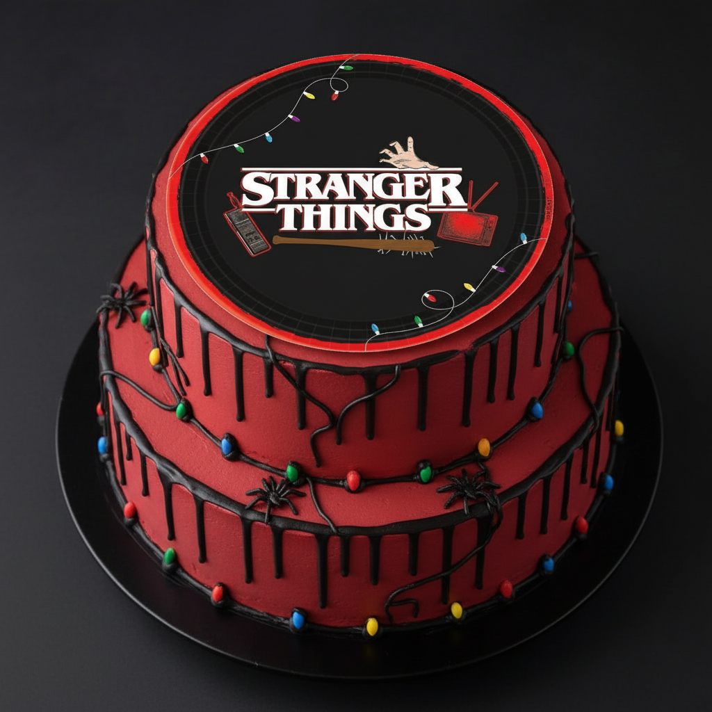 Stranger Things Tortenaufleger
