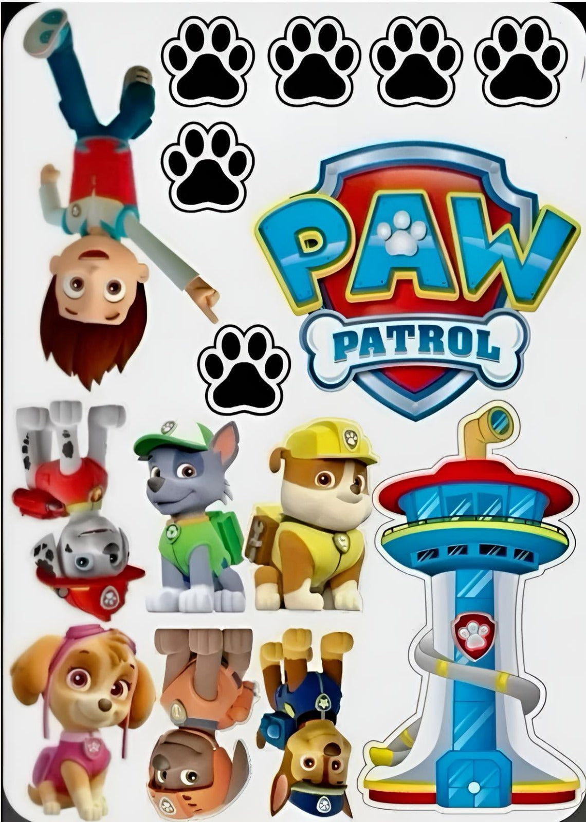 Paw Patrol Tortendeco komplett Set