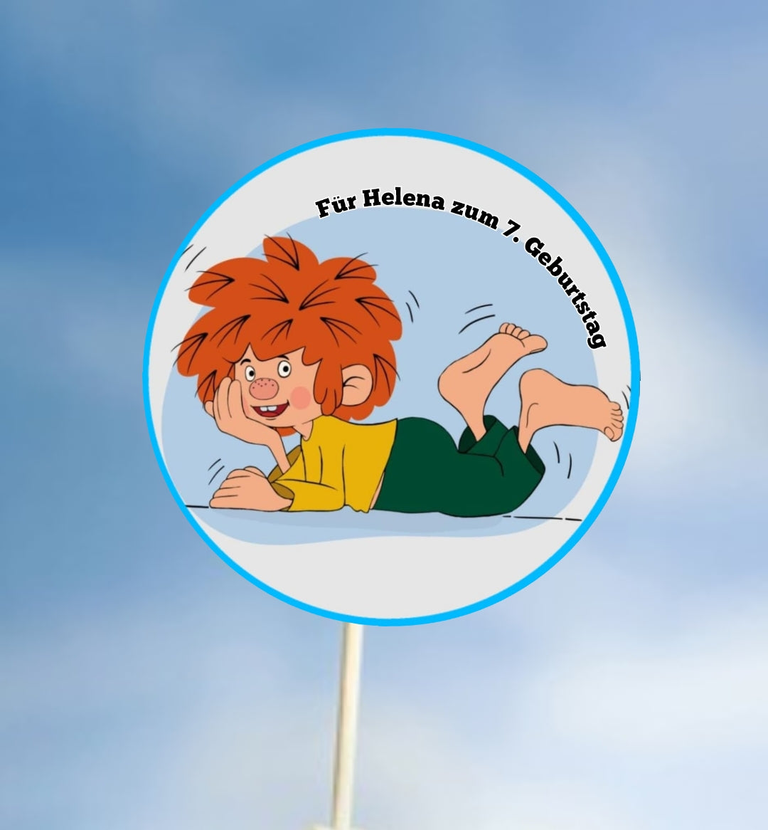 Pumuckl Torteneimstecker aus Fondant (Handgemacht)