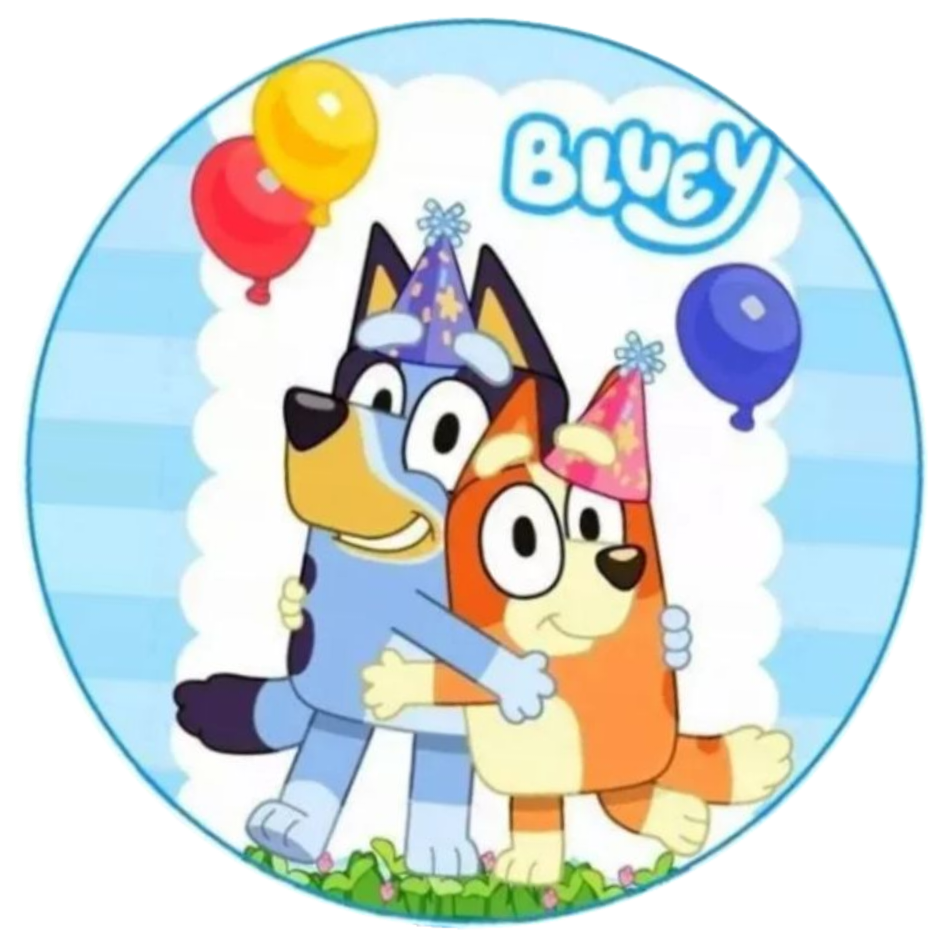 Bluey Tortenaufleger