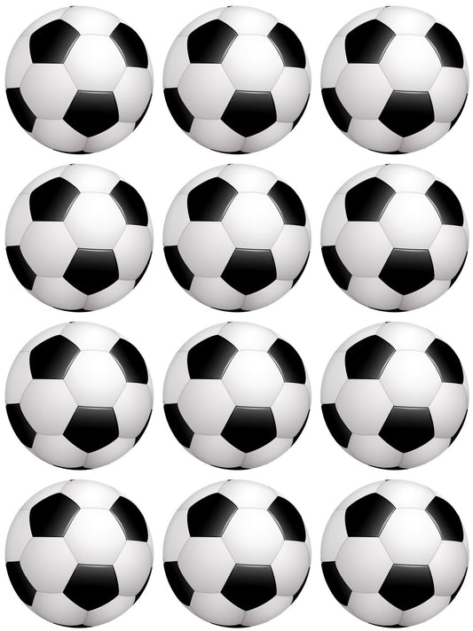 Fußball Muffinaufleger