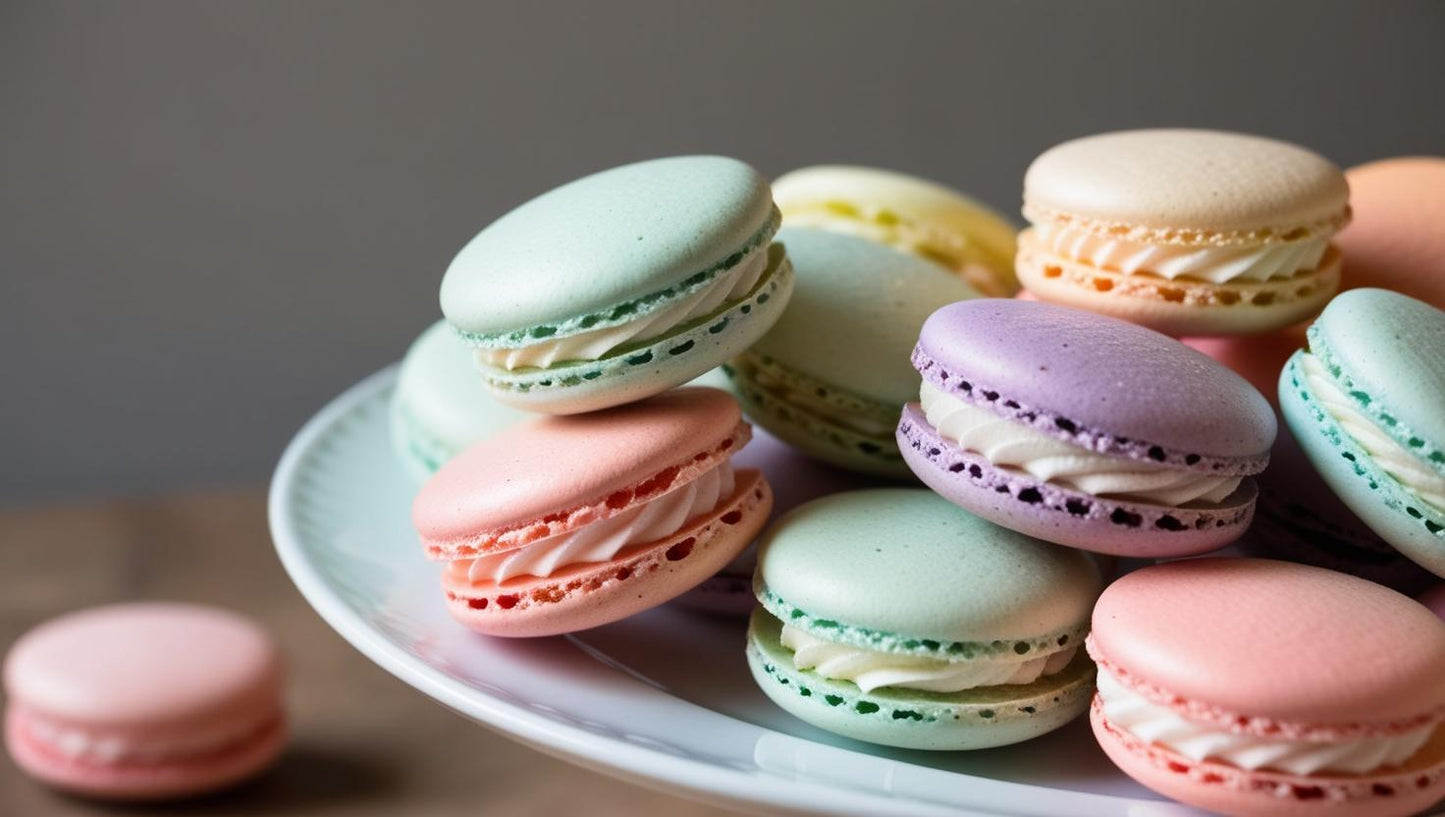 Macarons frisch und Hand gemacht ( 6 Stück)