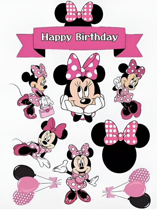 Mini Maus Tortendeko komplett Set