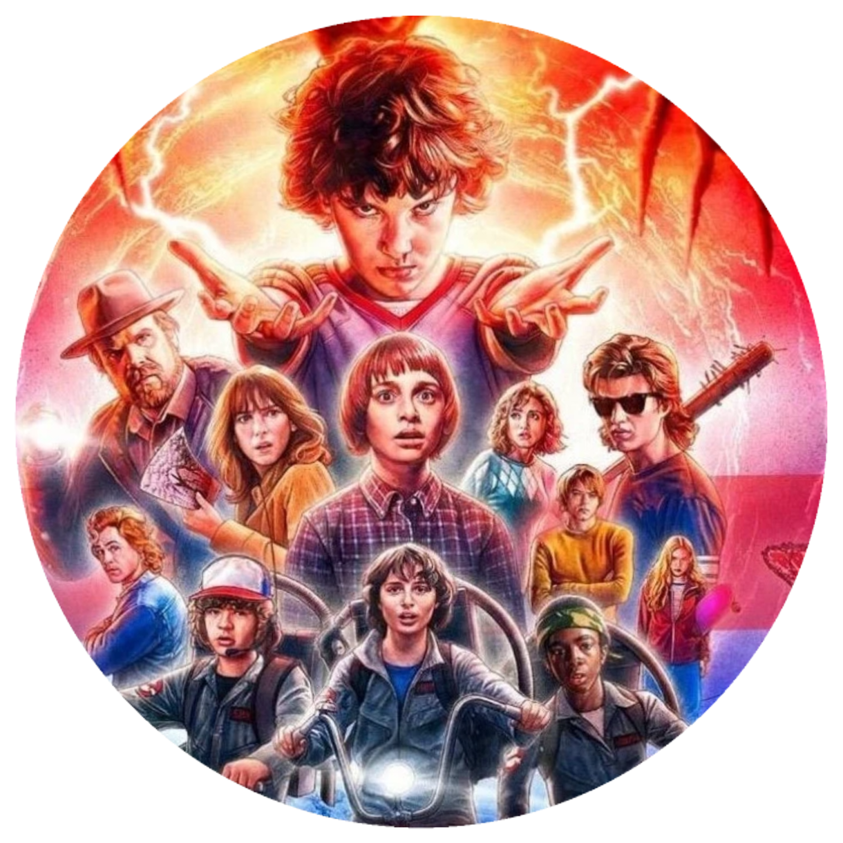 Stranger Things Tortenaufleger
