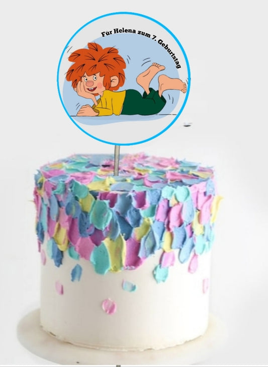 Pumuckl Torteneimstecker aus Fondant (Handgemacht)