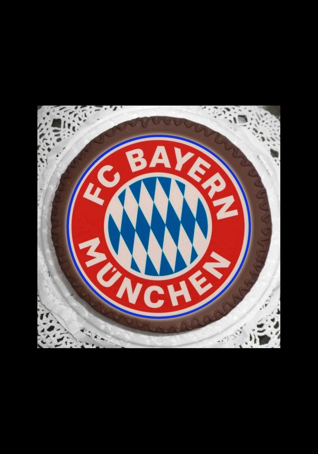 FC Bayern Tortenaufleger