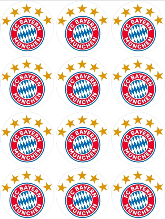 FC Bayern München Muffinaufleger