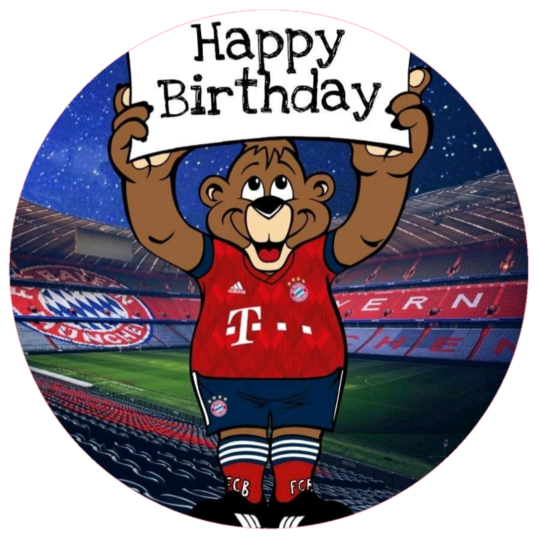 FC Bayern München Tortenaufleger