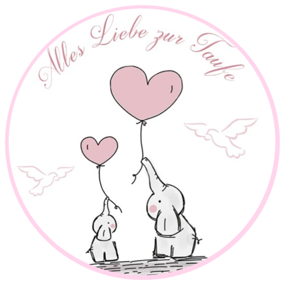 Taufe Mädchen Tortenaufleger