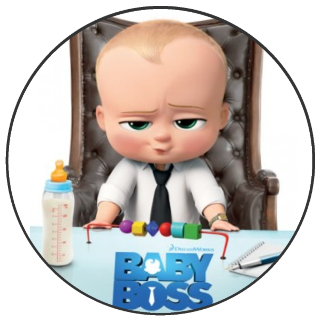 Baby Boss Tortenaufleger